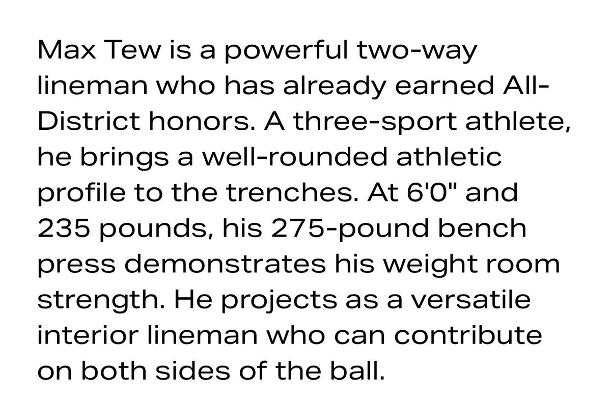 Max Tew 2027 OL/DL ⭐️ tweet media