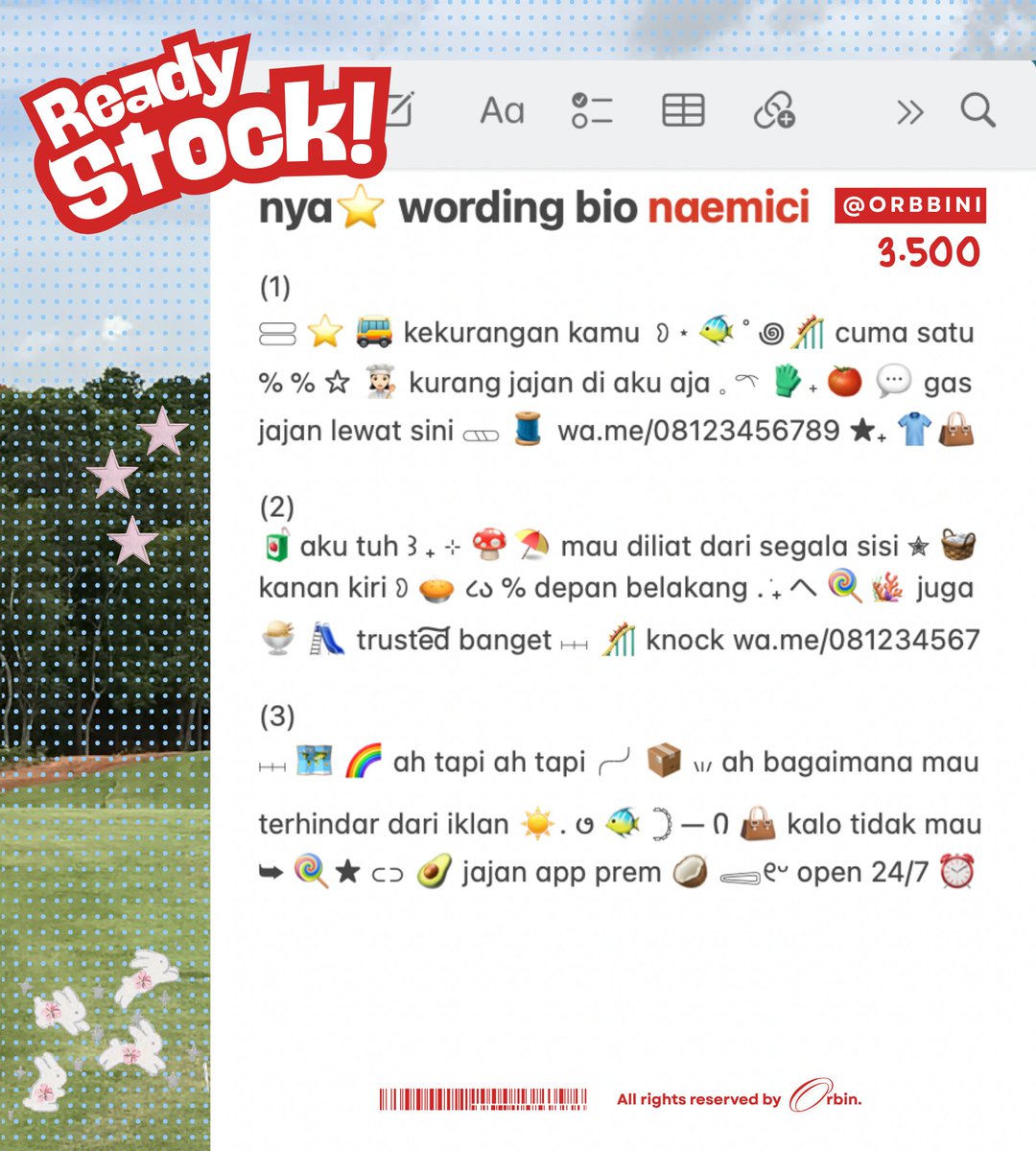 nya⭐️ wOrding layout tweet media