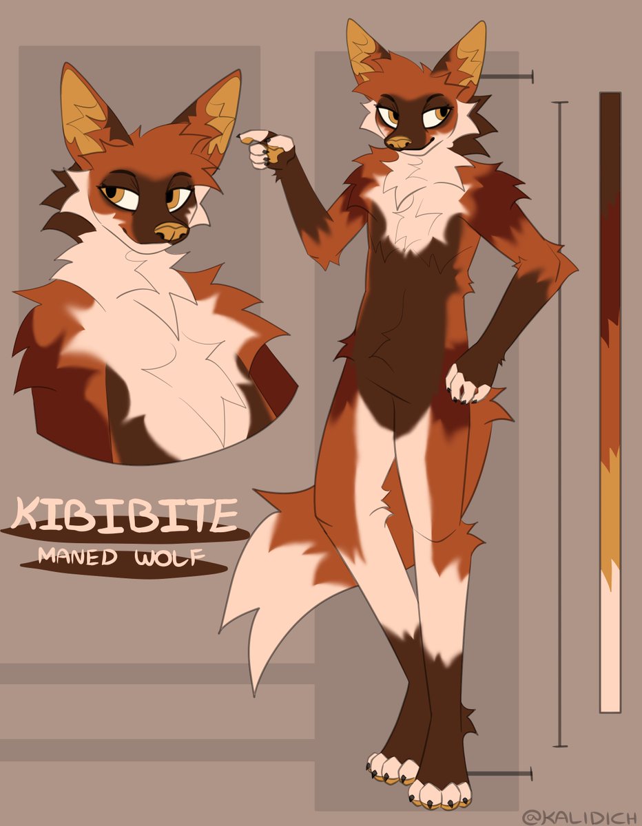KaliDich's tweet photo. Some some ref comm for @Kibi1! https://t.co/Xa6JzCuKvB