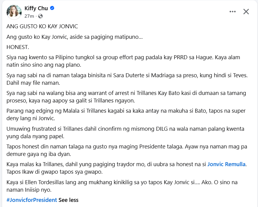 ElizaX11235813's tweet photo. Sorry #teamMaLe @pongsiquian kay #Jonvic2028 na ulit ako. 🤣🤣🤣 https://t.co/fC04cmKRKl
