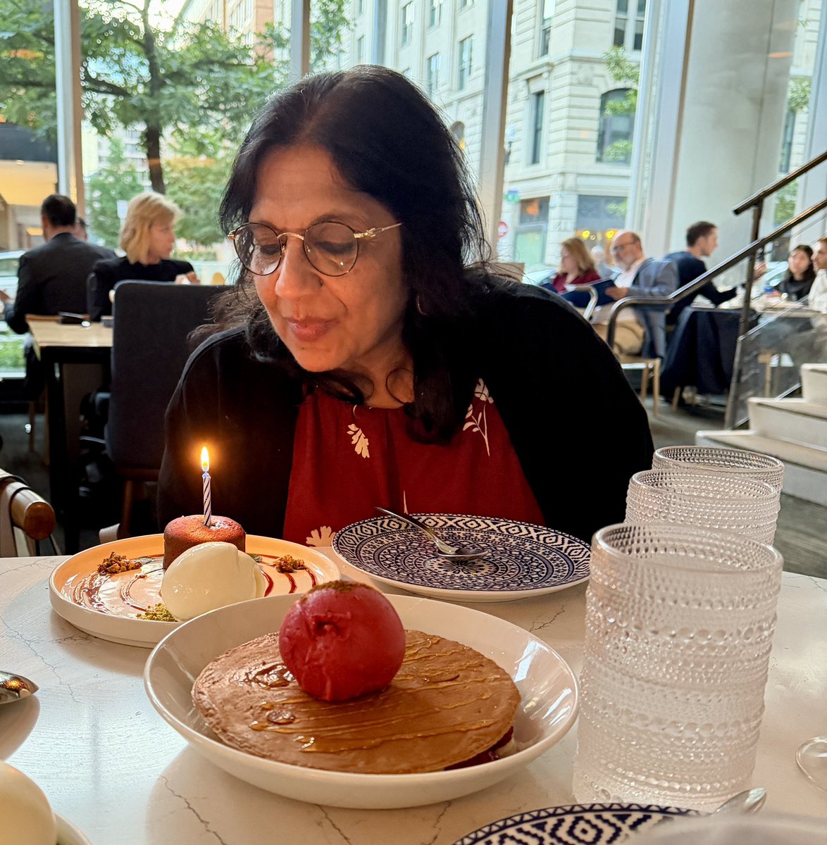 kvinod's tweet photo. After nearly two months away from DC, my first stop had to be @chefjoseandres ‘s @zaytinya Exceptional food, warm service, and consistency every single time.
Made even better celebrating Nisha’s pre-birthday dinner. https://t.co/jXB5uYwZ3U