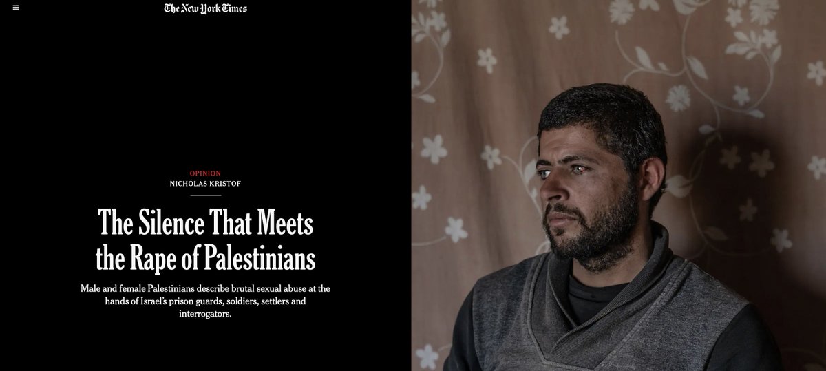Ostrov_A's tweet photo. This @nytimes piece by @NickKristof is nothing but a modern-day blood libel and grotesque inversion of truth.

Built on unsubstantiated allegations from discredited activists and Hamas-linked front groups, it unconscionably turns the actual victims of Hamas’ Oct 7 rapes and sexual atrocities into the accused.

At a time when Jews are already facing an unprecedented wave of antisemitism and violence across America and worldwide, this reckless propaganda will only pour fuel on the fire.