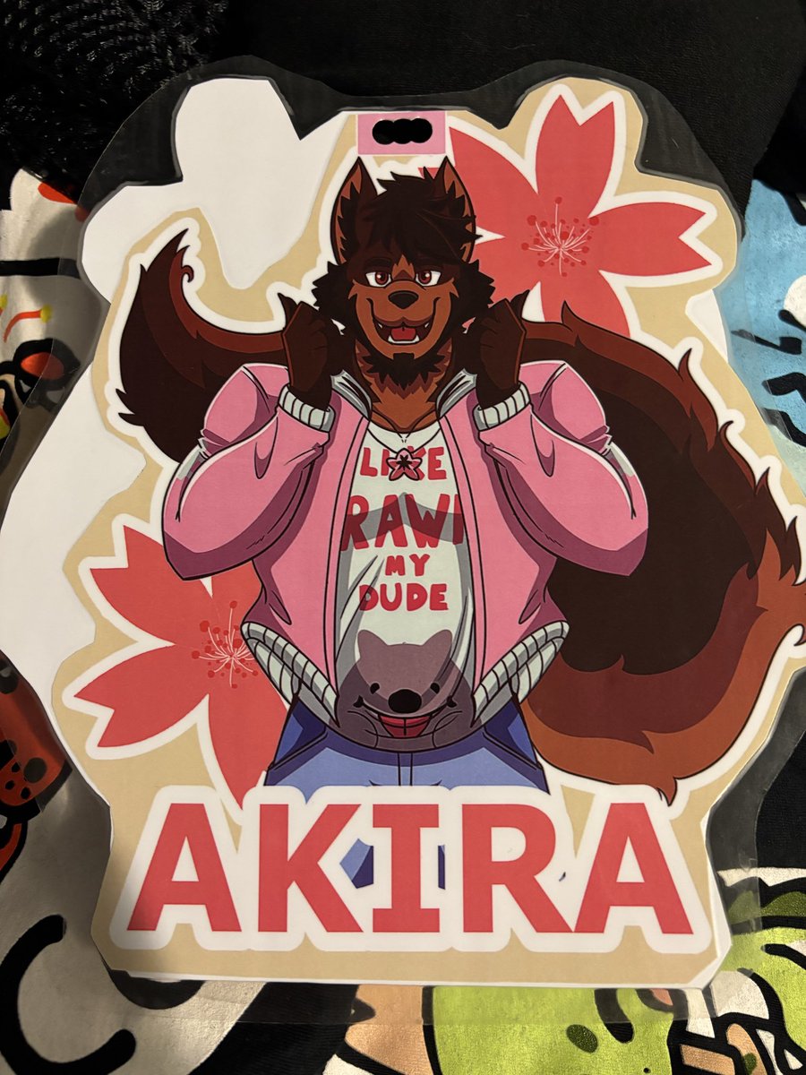 Ak1ra_Cafe's tweet photo. Giant thanks to @RhythmsHusky for making my badge this year for #FWA2026 it fits me perfectly as 2 sides of the same coin🥰💅 https://t.co/RWAZbjQe11