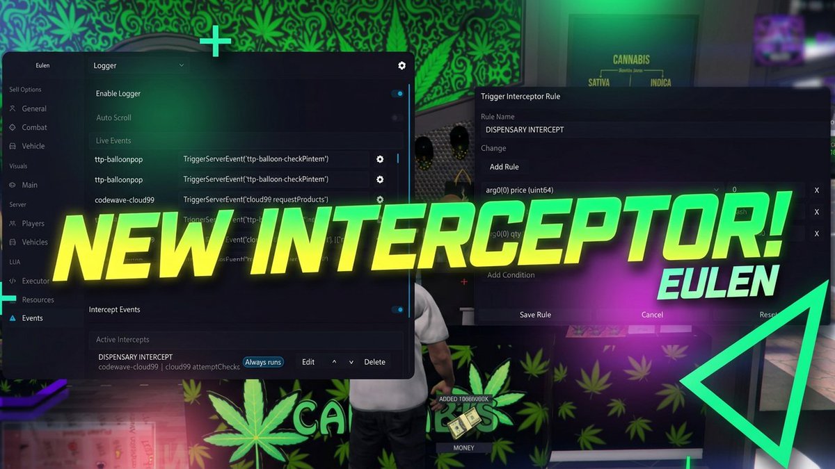 Eulen Cheats - FiveM Lua Executor Spoofer Aimbot tweet media