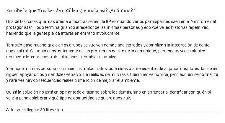 Confesiones Rol MC! tweet media