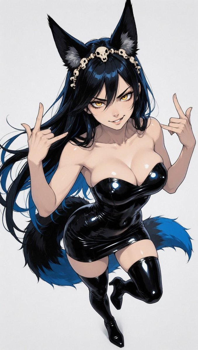 Flashing sign jackal