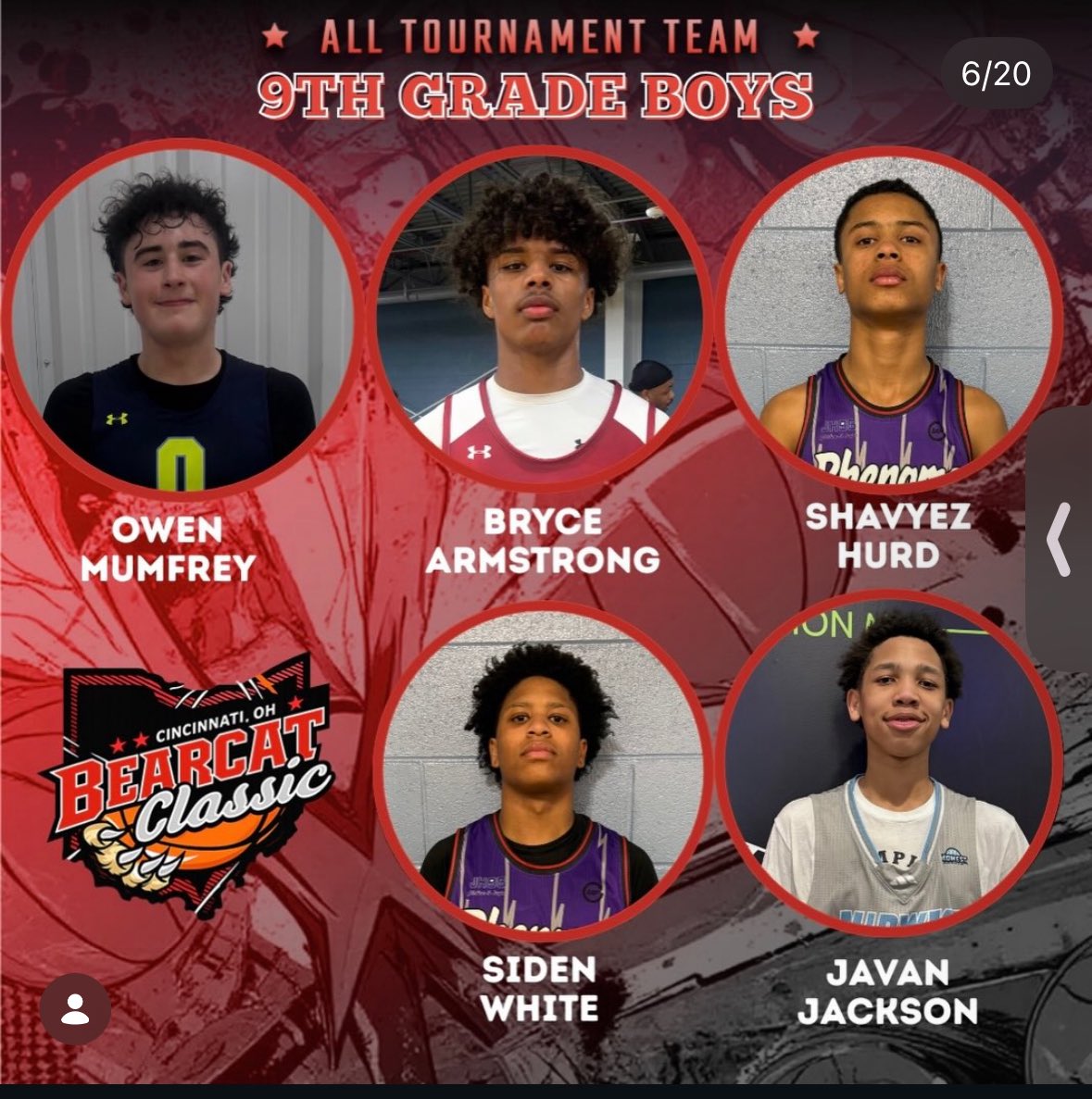 BallerAD28's tweet photo. Aiden White #tournamentteam https://t.co/o1LxXOE1yk
