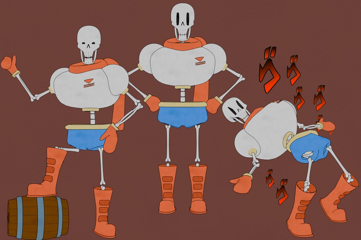 JordanLDavies_'s tweet photo. Finished Papyrus in 3D. Just some light texture work needs to be done, but it's pretty much finished https://t.co/628n6KAWdJ