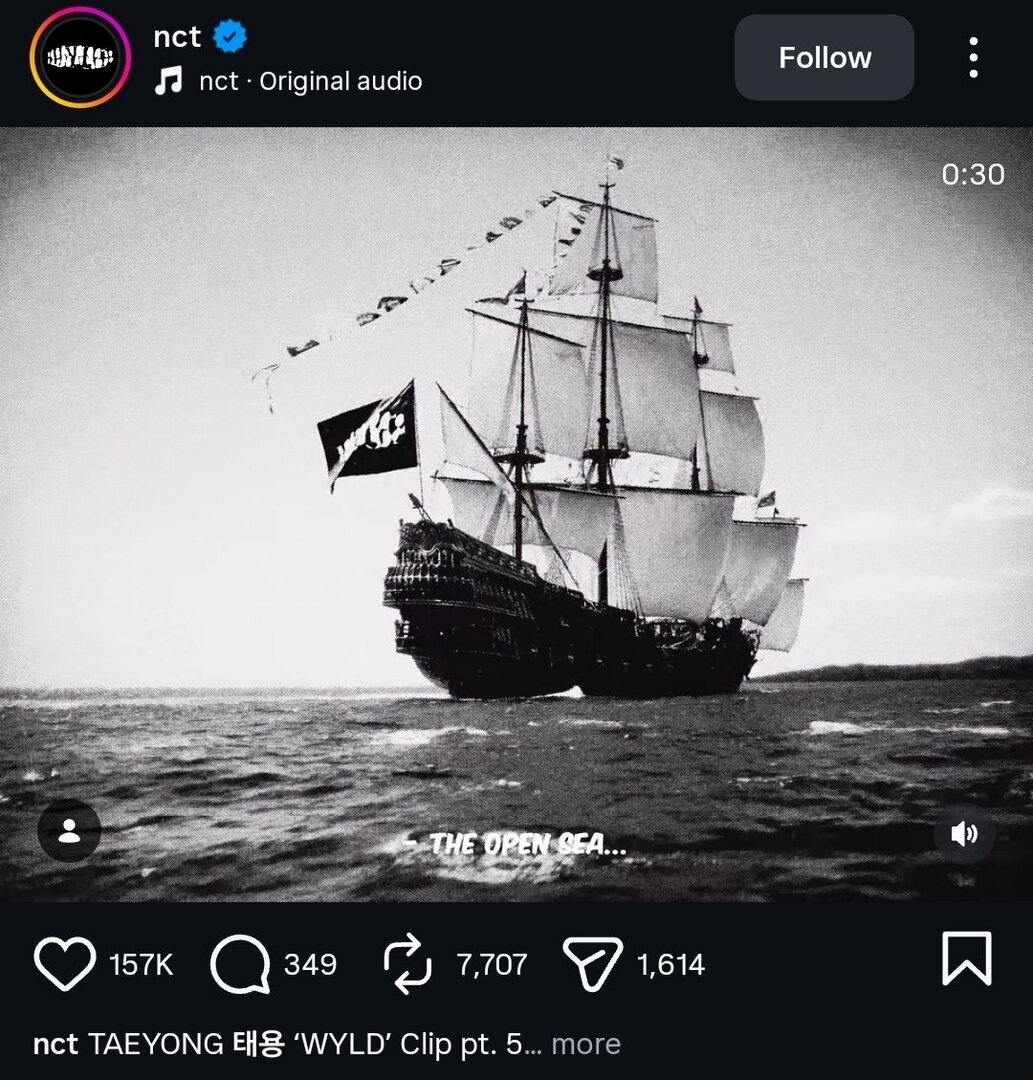 -star ka pal taeyong yg TERINS PIRASI dari jaman dia jadi navy dan menjaga laut wkwk… bahkan saat dia menjalankan wa mil bikinin lagu buat nctzen dgn judul mermaid🥰