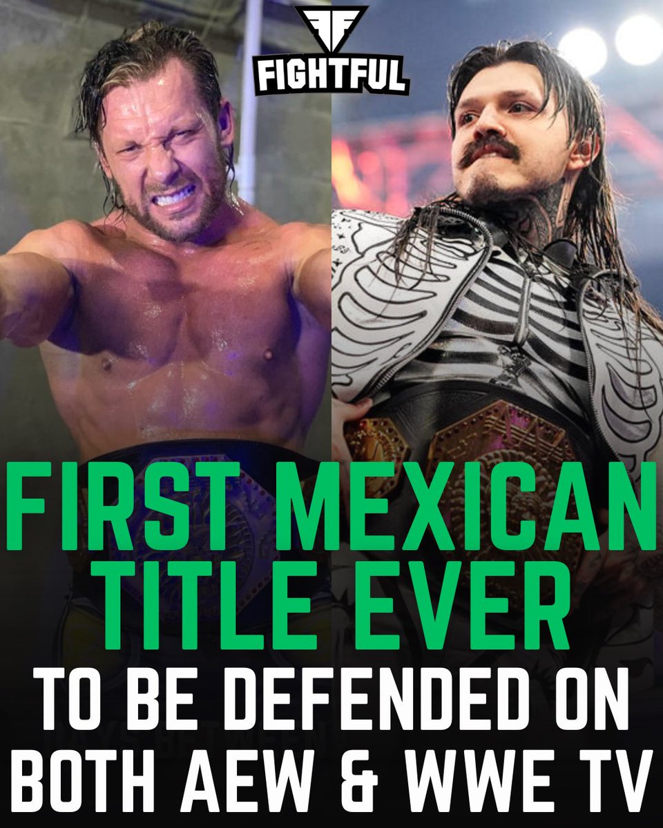 The AAA Mega Championship is the first Mexican Championship to be defended on AEW and WWE TV