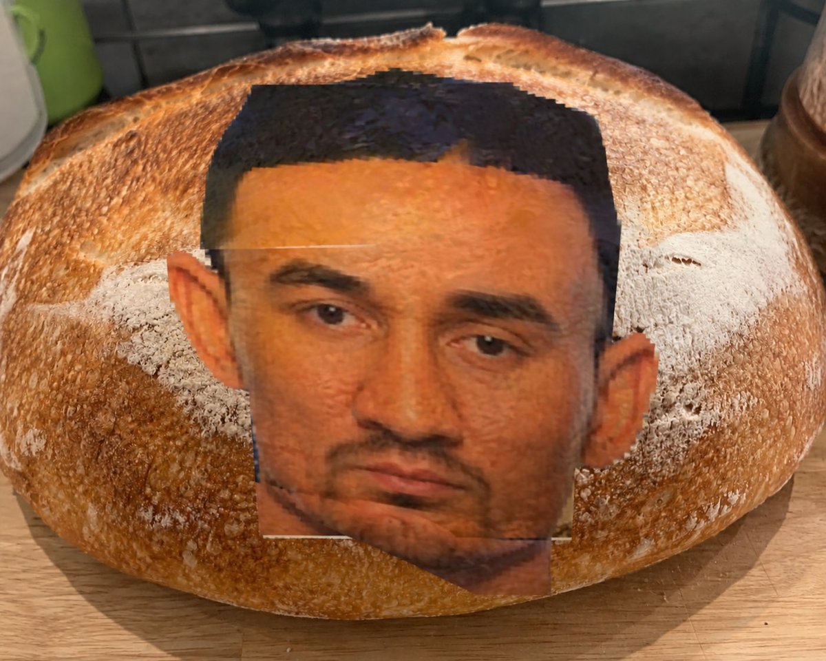 BrettAppley's tweet photo. Ranking my favorite fighters as sourdough

1. Max Holloway https://t.co/0iz0IKT82B