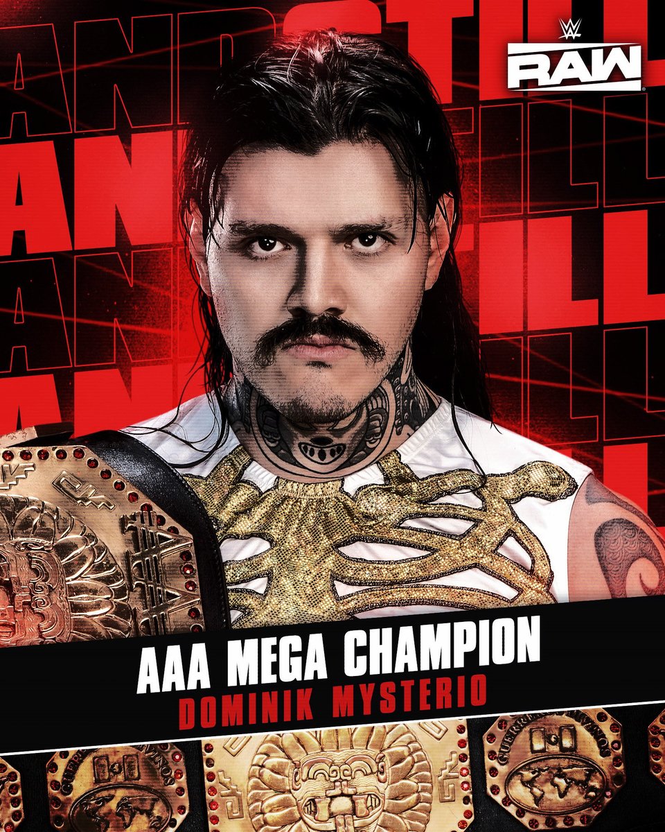Mega Campeon. ༒︎ NOT @DomMysterio35. tweet media