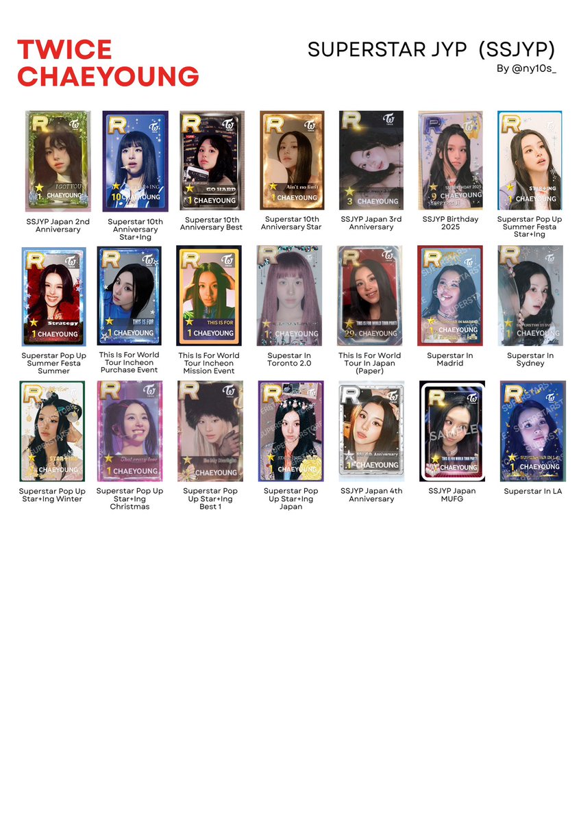 TWICE SSJ SUPERSTAR JYP full template ⋆˚₊‧*‧₊˚ ⋆ Dahyun