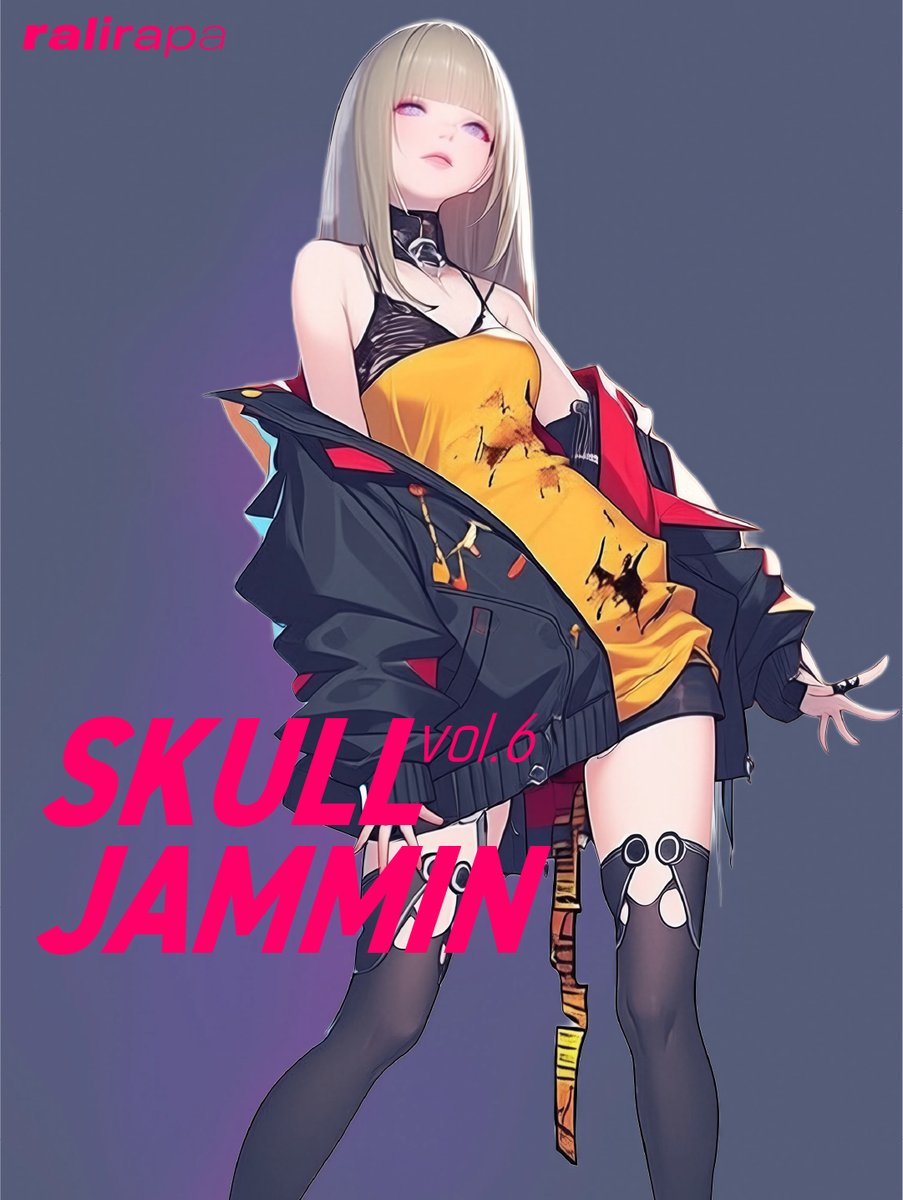 ラリラパ × SKULL JAMMIN Vol.6】 🌟Key visual🌟 ゆらゆらゾンビ