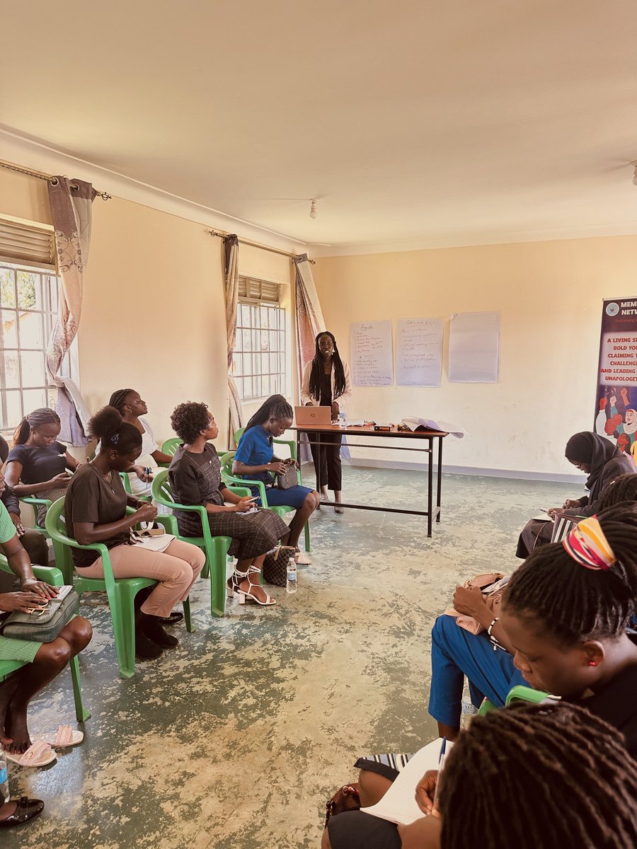 ALakwech's tweet photo. A few weeks ago, I was honored to serve as a consultant training Guild Leaders from higher institutions of learning on the development of sexual harassment policies in Uganda’s universities and colleges.

This  was organized by @MemprowGirls and @awdf01 . https://t.co/6l3sUOJ8tO