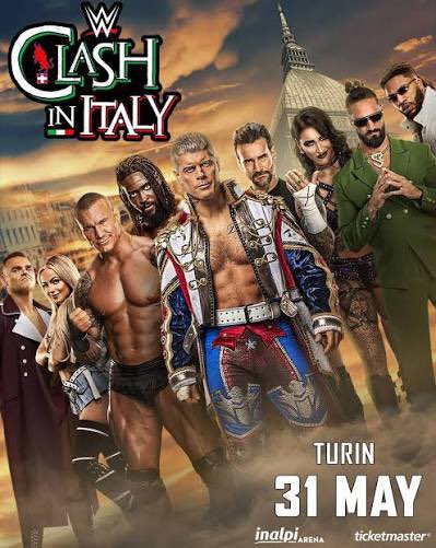 Fluzuk's tweet photo. @MrSantiZap “First PLE in Italy” and we need more outside of America, the crowds keep disappointing https://t.co/AUQAa77jl3