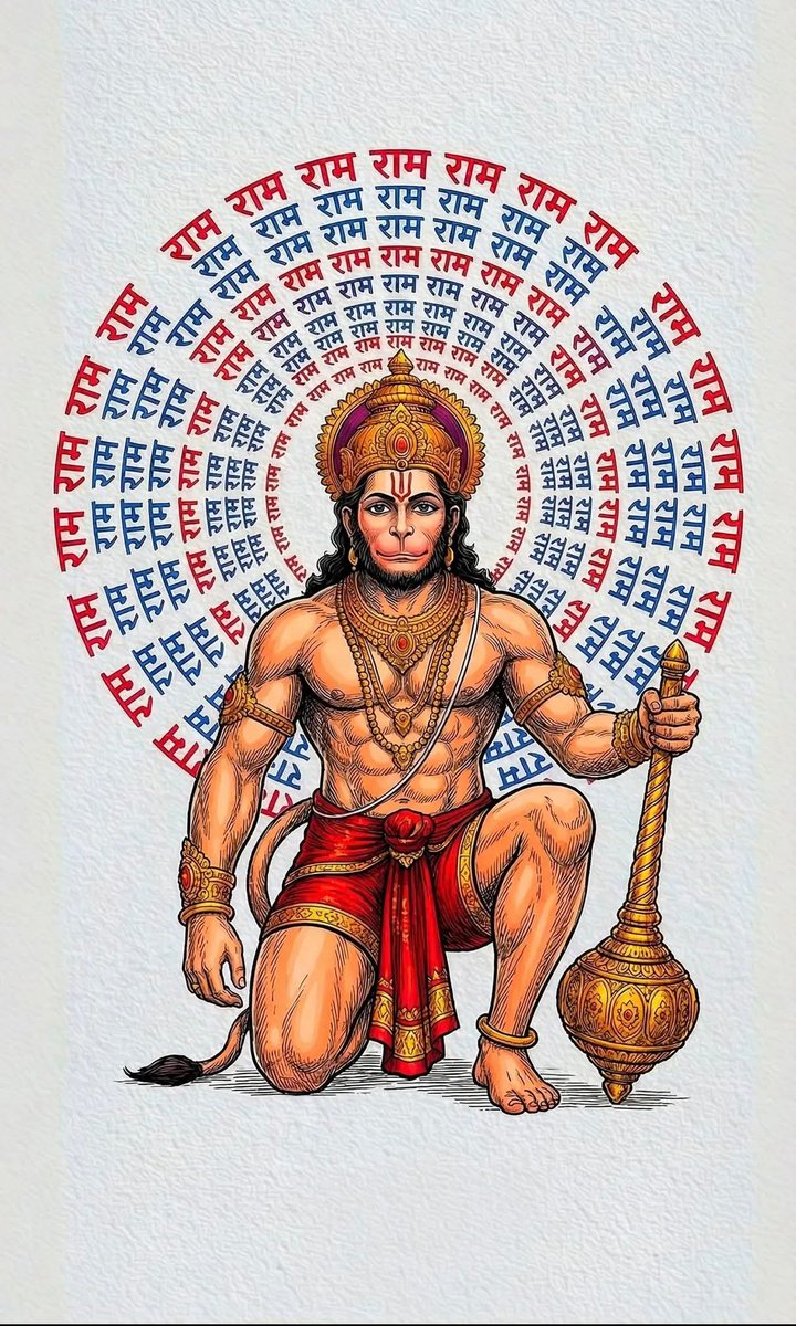 ॐ आञ्जनेयाय विद्महे वायुपुत्राय धीमहि।
तन्नो हनुमत् प्रचोदयात्॥
ॐ हनुमते नमः🙏🚩