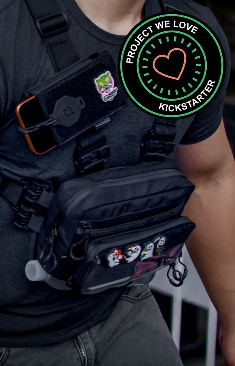 tacticalgeekedc's tweet photo. L9 Chest Pack has been selected as a Kickstarter “Project We Love” 🧡
From the first idea to real user feedback, L9 has always been shaped by the way people actually carry their gear.
Thank you to everyone who backed, followed, shared, and believed in this project. 🙌 https://t.co/8HgFAk3zDU