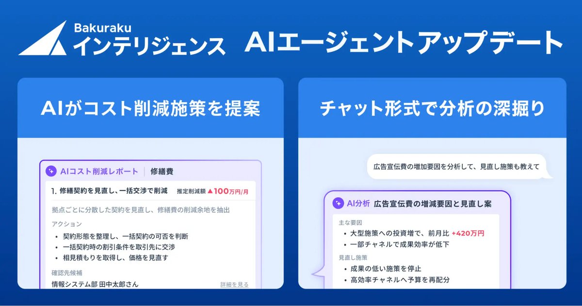 【公式】バクラク by LayerX tweet media