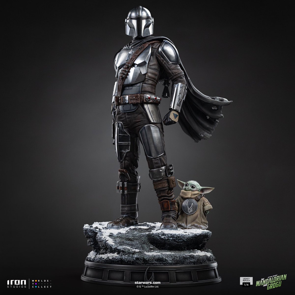 アイアンスタジオ スターウォーズ マンダロリアン 1/4 フィギュア アイアン・スタジオの新商品情報！】 『スター・ウォーズ』【アイアン