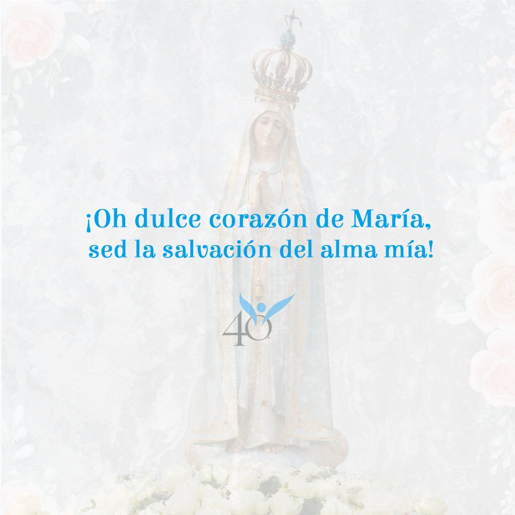 40DXLV's tweet photo. Oh Virgen Santísima, Vos os aparecisteis repetidas veces a los niños; yo también quisiera veros, oír vuestra voz y deciros: Madre mía, llevadme al Cielo. Confiando en vuestro amor. 🙏💛

#VirgendeFátima https://t.co/YCfhb8J9Aa