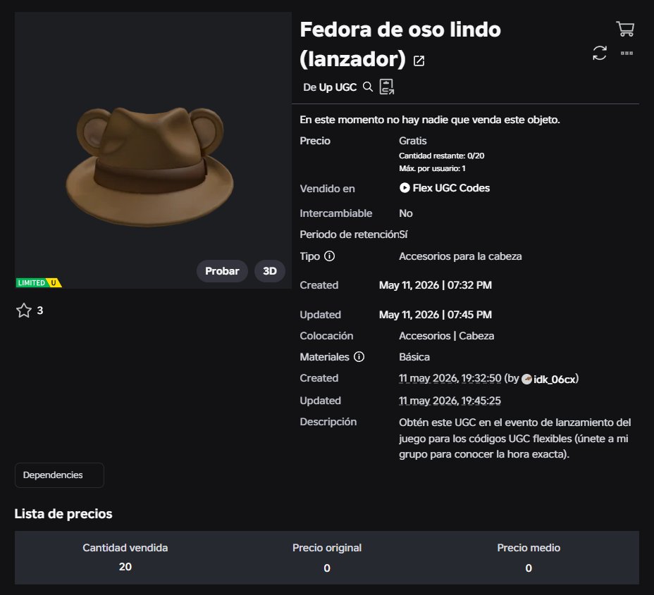 📰 Noticias Roblox y UGC ➤ tweet media