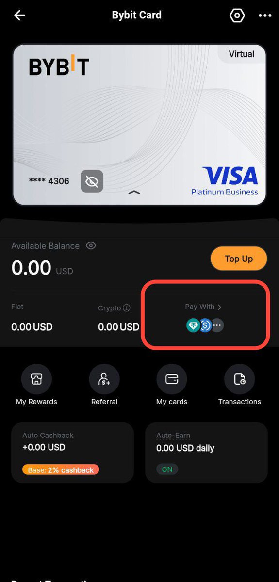 AnkrLM10's tweet photo. 2 Eligibility Check: Ensure to have complete Level 2 ID Verification(KYC) and must reside in a supported region (EEA, UK, etc)
3 Configure Spending: Go to your Card Dashboard to set your Payment Priority so that when you run out of USDT it will automatically pull from other asset https://t.co/Pzly5zL80u