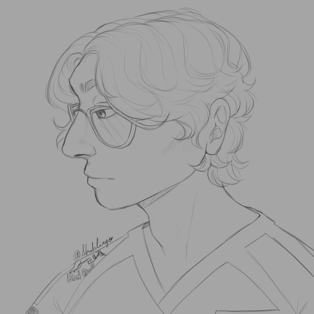 Shablingoo's tweet photo. Messing around with art styles, decided to draw THE @1johnqt I hope you like it!!! https://t.co/qZFqKg2p9O