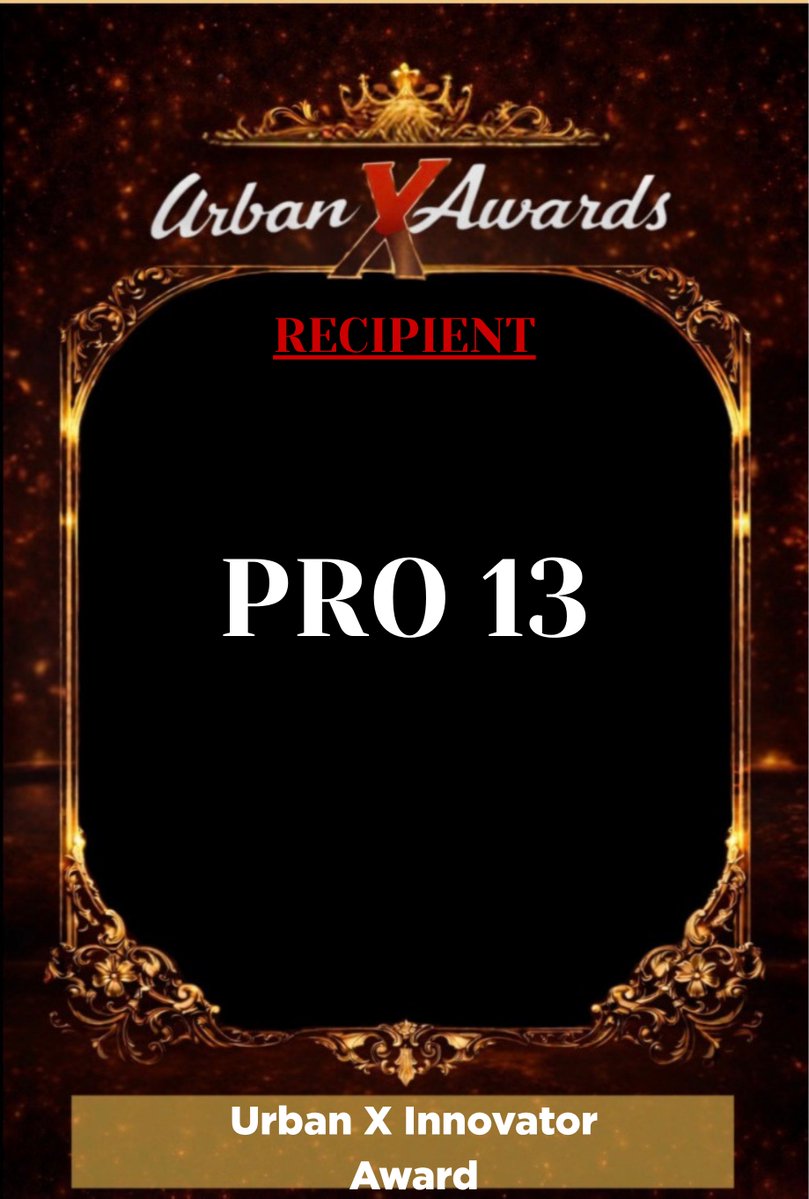 The Urban X Awards tweet media