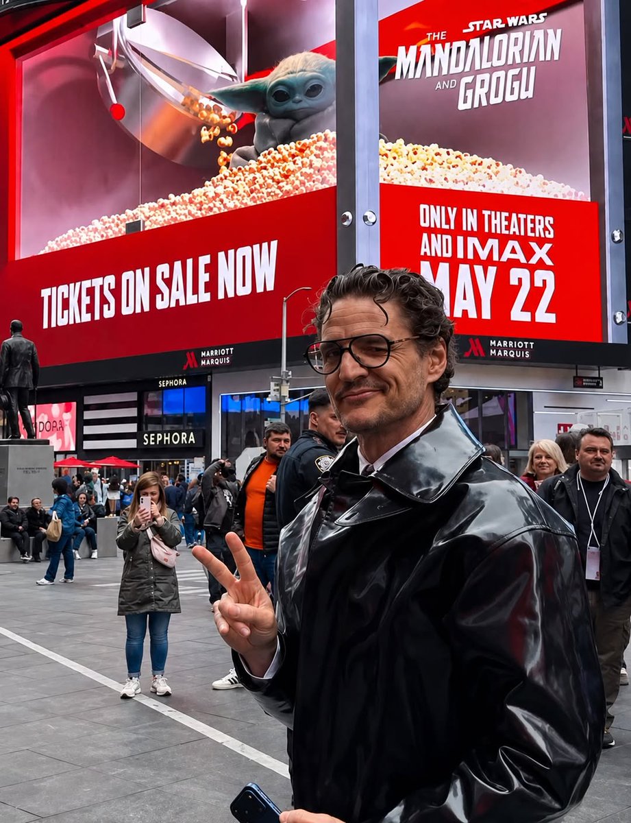 Pedro Pascal in New York 😉✌️