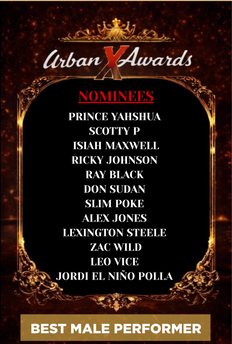 The Urban X Awards tweet media