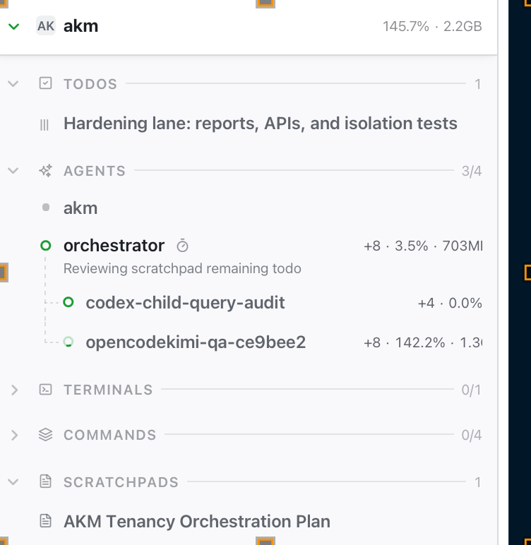 cemart7's tweet photo. The joy of having Orchestration with https://t.co/sx2ZIKREgs. I got it working with @opencode, so happy. https://t.co/WOeapokb99