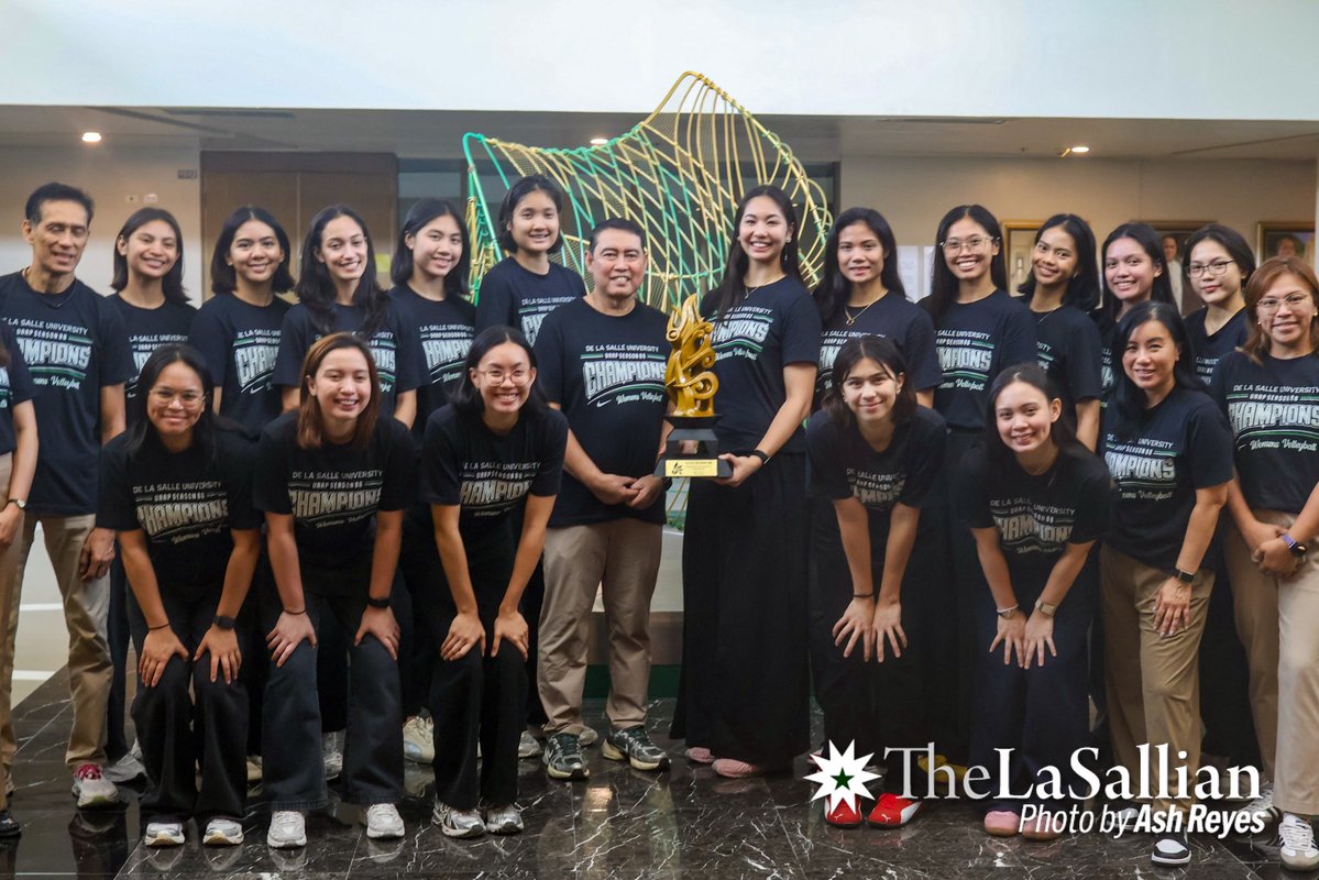 ANG BLOOMING NG MGA UAAP CHAMPIONS OH  🏆🤩💚

📸 | the lasallian