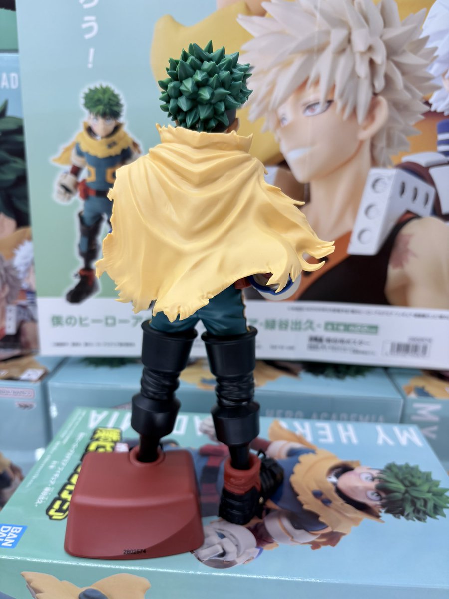 🟢新景品入荷情報🟢 #僕のヒーローアカデミア フィギュアｰ緑谷出久ｰ