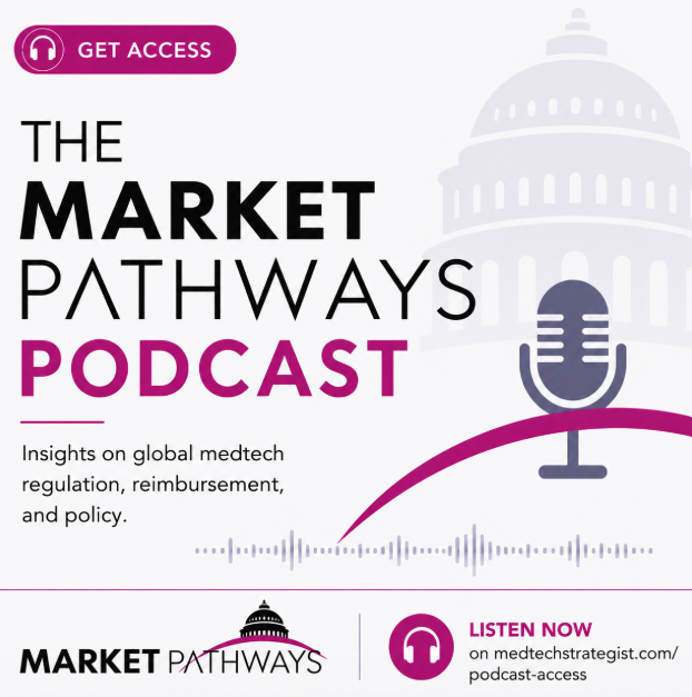 Market_Pathways's tweet photo. The conversations shaping #medtech are happening here. Get access to the Market Pathways Podcast for insights on global regulation, #reimbursement, policy, and market access: https://t.co/kmFC0lj9m9 https://t.co/nMChIHClZJ