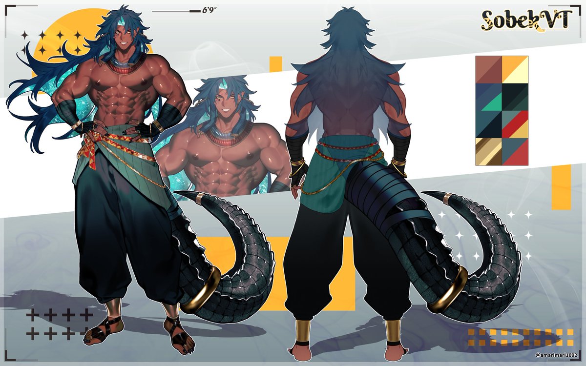 Seto Sobek ⌛🐊 VGen Artist! - Comms Closed tweet media