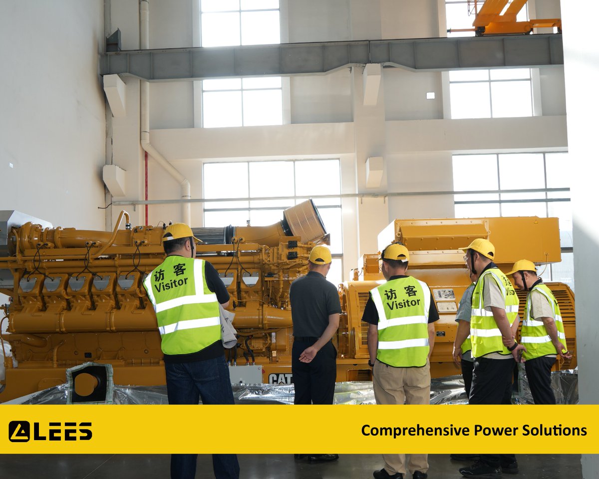 leesgenerator's tweet photo. ⚡ ⚡ Something big just arrived at LEES POWER. ⚡ ⚡ 
Walk into our warehouse today, and you'll see this: a lineup of Caterpillar gas engines – each capable of 2.3MW – standing ready for a major data center project.
#LEESPOWER#Caterpillar #CAT #GasGenerator #DataCenterPower https://t.co/KKRnZNKcF9