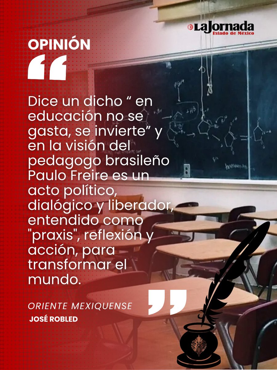 JornadaEdomex's tweet photo. #Opinión de José Robled ✍️

🔴Aún lejos de una buena educación

https://t.co/JwUOrK9SyP https://t.co/1paqpdyEkP