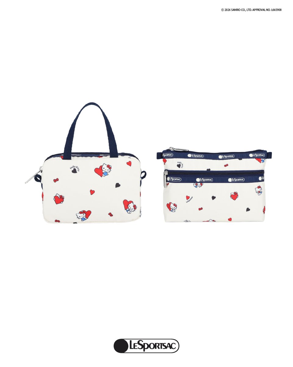 LeSportsac × HELLO KITTY🍎 ハローキティとのコラボアイテムが発売