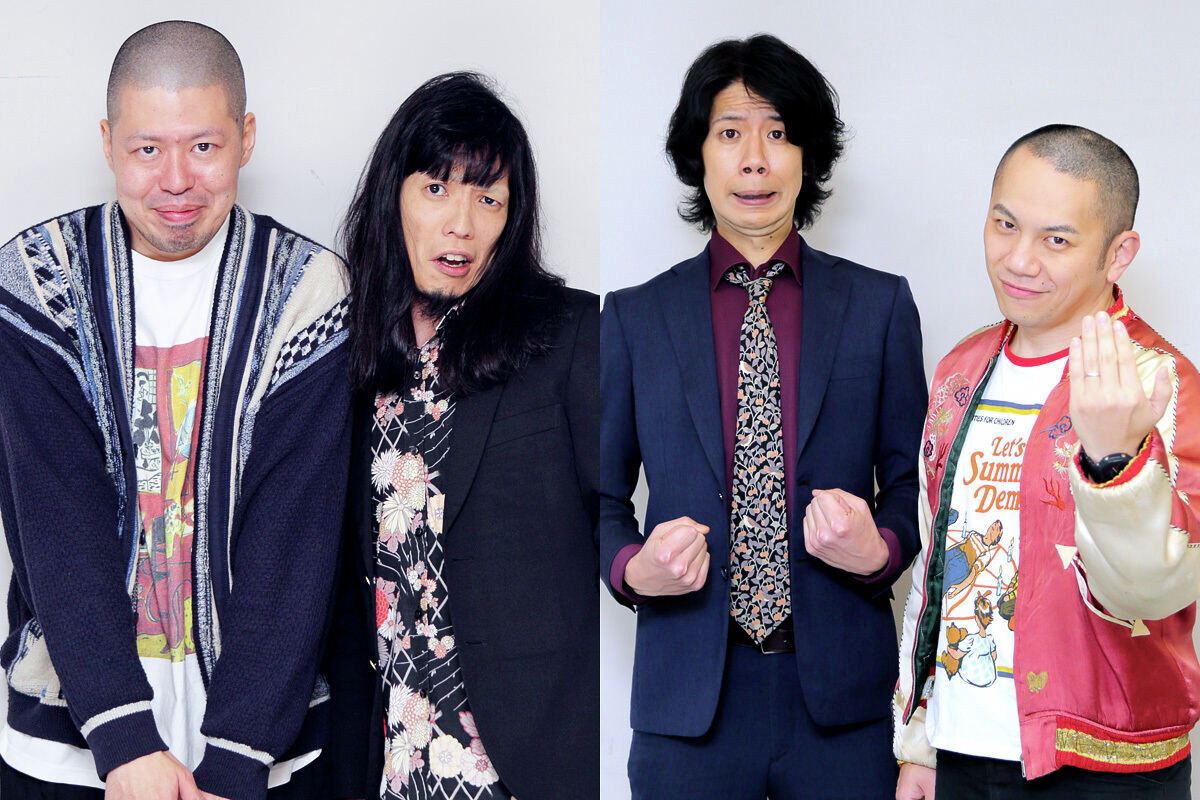 news_mynavi_jp's tweet photo. 「全お笑い賞レースで最高位の戦い」THE SECONDグランプリファイナル第1試合では、4年連続決勝進出の金属バット、自分たちの漫才の成長を実感するヤングが激突します。マイナビニュースではノックアウトステージ直後のお2組にインタビュー、意気込みをお聞きしました。
https://t.co/I0ES21SyLs

@kinzokutomoyasu @kinzokubatKB @pukupukuyoung @youngbuta