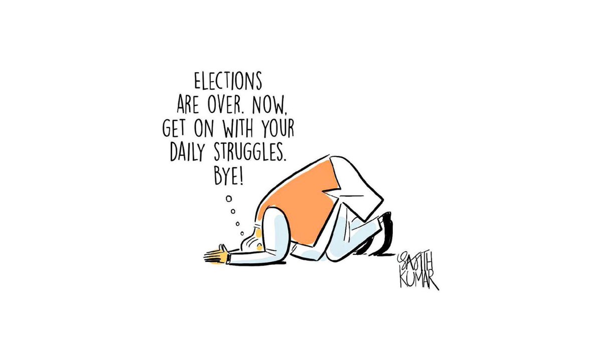 DeccanHerald's tweet photo. #DHToon | Back to daily struggles

#Opinion #IndiaNews
https://t.co/rKNLsntNdy https://t.co/lSq0pUxHon