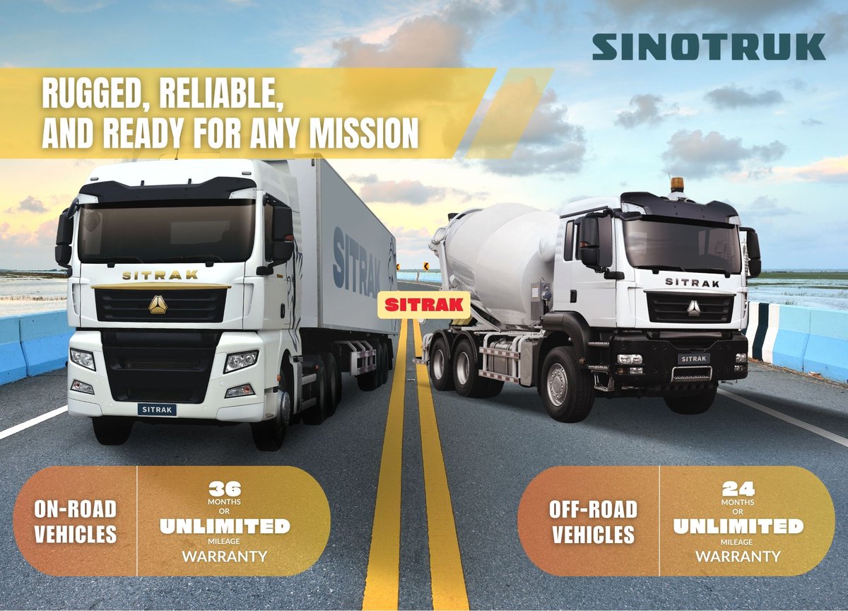sinotrukph's tweet photo. Engineered for Excellence. Prepared for the Mission. 🛠️💼

In environments where performance is non-negotiable, your equipment should be the last thing on your mind. https://t.co/yoKZBoj8kj