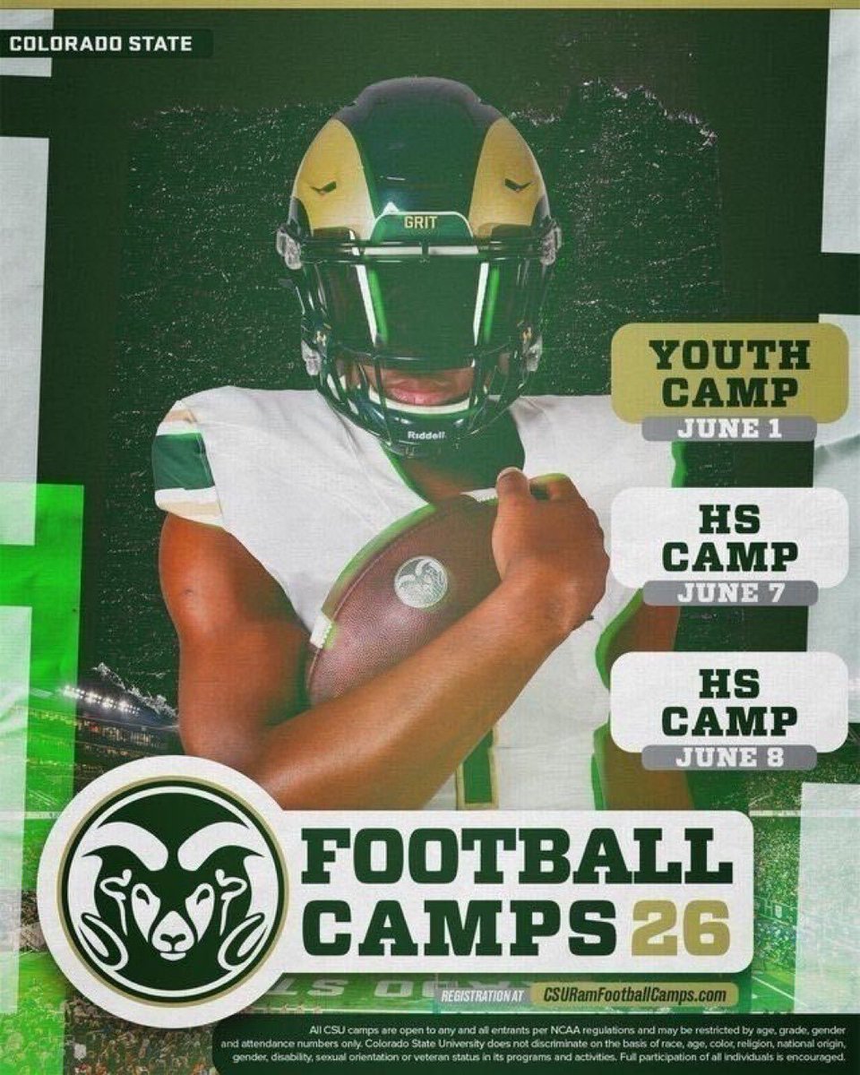 BPplunkett08's tweet photo. Thank you Coach @DrewAnderson_12 for the invitation to the @CSUFootball camp. I appreciate the opportunity to come to Fort Collins to compete! #RamGrit #CSURams 

@pinecreek_fb @CoachHudsonPC @sixstarfootball @PrepRedzoneCO @CoPreps @postpreps @PrepZoneCO 

#AGTG #Recruiting #WR #DB #ColoradoFootball