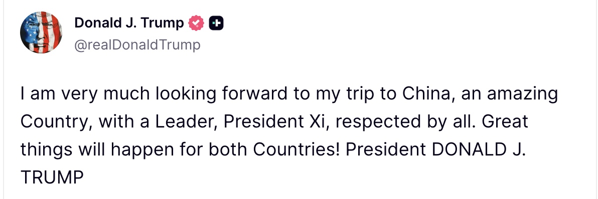 Donald J Trump Posts TruthSocial tweet media