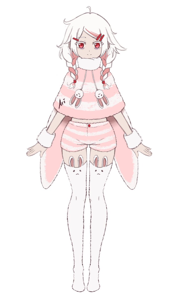 AriDesu5's tweet photo. Un coso que salió en el discord de la @Adallya_ 
Haré más ropita. https://t.co/Eevs2iVJ5v