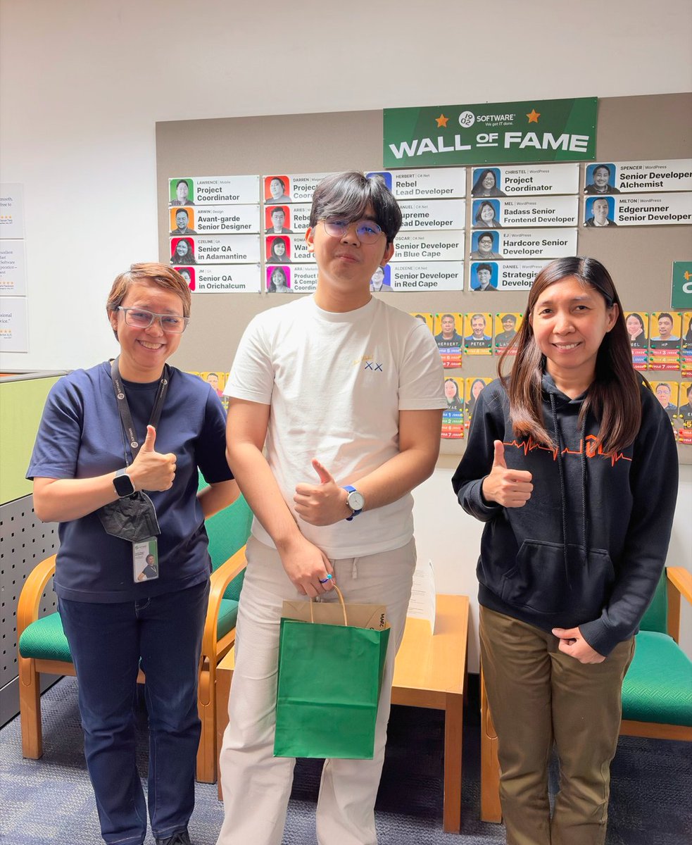 1902software's tweet photo. Wrapping up another internship at 1902 Software 👏
MJ, a Magento intern from San Beda College Alabang, brought dedication and a strong eagerness to learn to the team. Through hands-on experience, he gained valuable exposure to development processes and how real-world projects are built and optimized.

Thank you, MJ, for your dedication and enthusiasm. We’re excited to see where your tech journey leads you next! 🎓