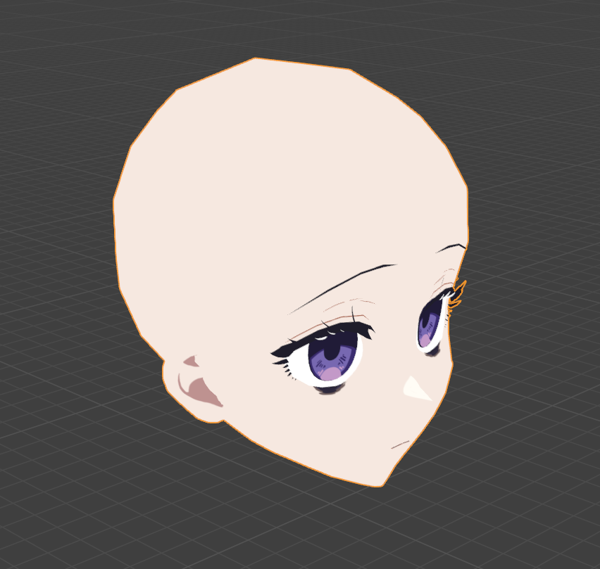 denko_ch's tweet photo. 息抜きblender～
ざくっと頭+テクスチャまで作ると満足しちゃう（髪も作りたいけど息抜きにしては手間が勝つね…！） https://t.co/U00g98fyBq