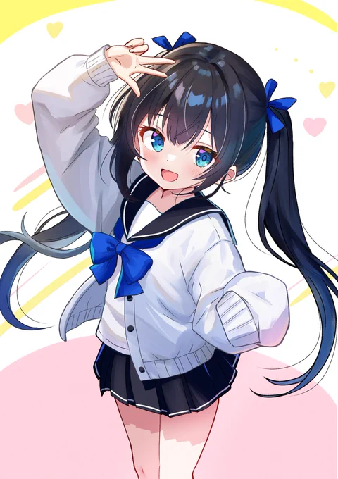 ツインテ制服ちゃん