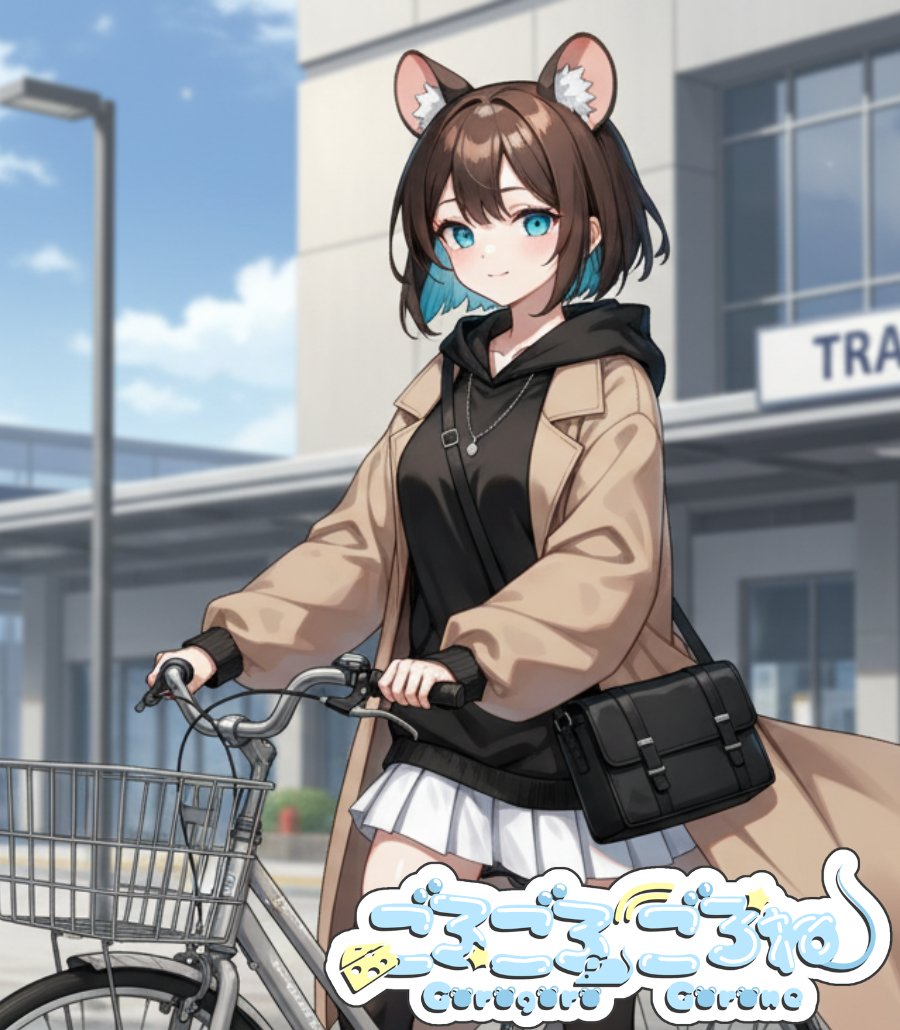 YTさま　おはなし中です。 ☀#おはようVtuber☀ もう昼だけどおはごろね🐭💙 昨夜CLANNADの続きで