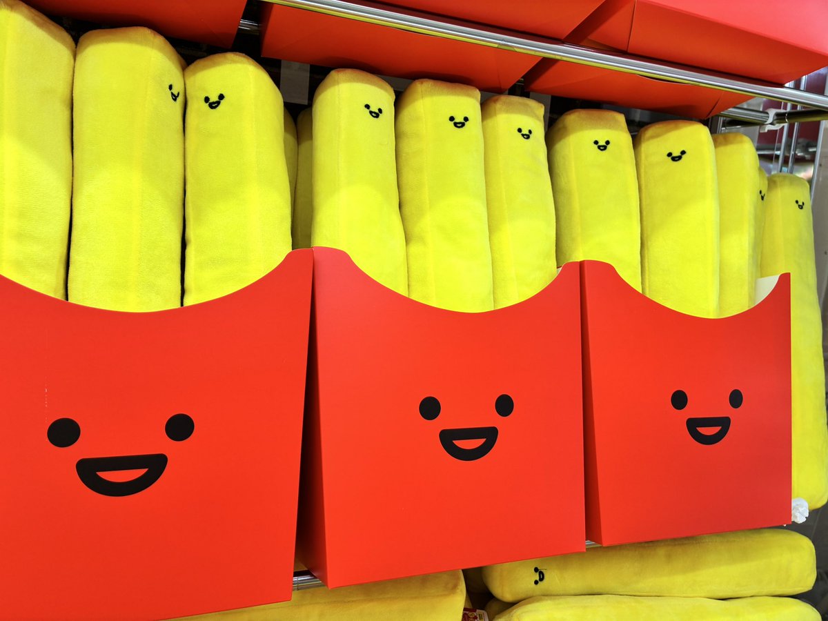 プライズ】新景品🍟フライドポテトマスコットが登場❣️ポテトが